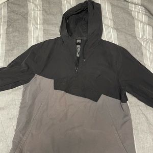 Volcom hooded front pouch quarter zip